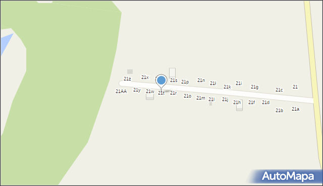 Nowe Drawsko, Nowe Drawsko, 21t, mapa Nowe Drawsko