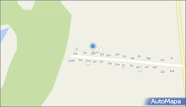 Nowe Drawsko, Nowe Drawsko, 21u, mapa Nowe Drawsko