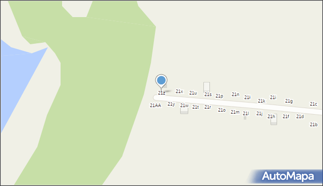 Nowe Drawsko, Nowe Drawsko, 21z, mapa Nowe Drawsko