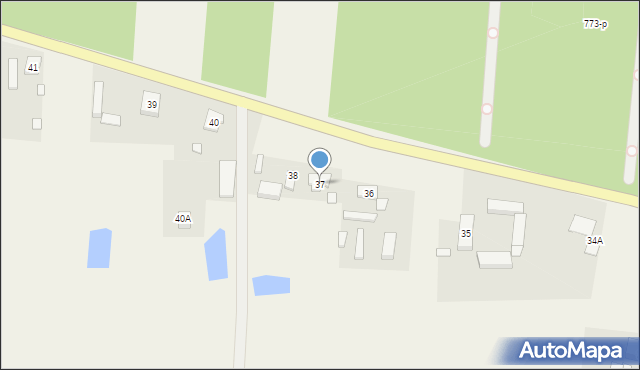 Nowe Dwory, Nowe Dwory, 37, mapa Nowe Dwory
