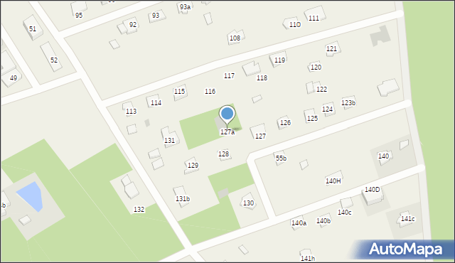 Nowe Gizewo, Nowe Gizewo, 127a, mapa Nowe Gizewo