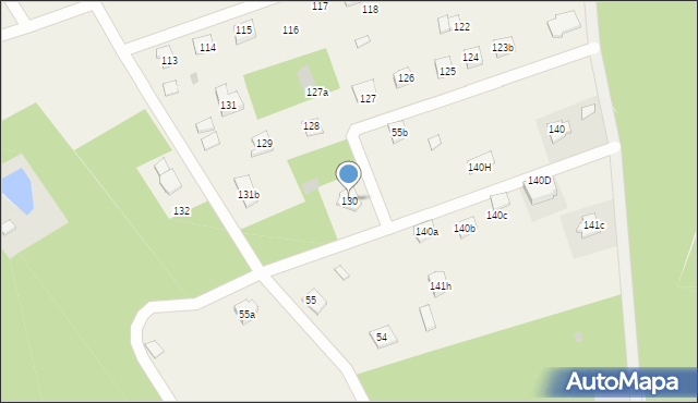 Nowe Gizewo, Nowe Gizewo, 130, mapa Nowe Gizewo