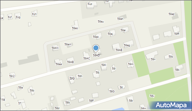 Nowe Gizewo, Nowe Gizewo, 59AD, mapa Nowe Gizewo