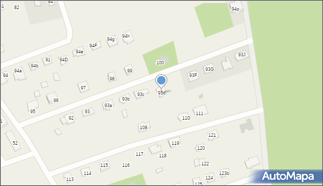 Nowe Gizewo, Nowe Gizewo, 93d, mapa Nowe Gizewo