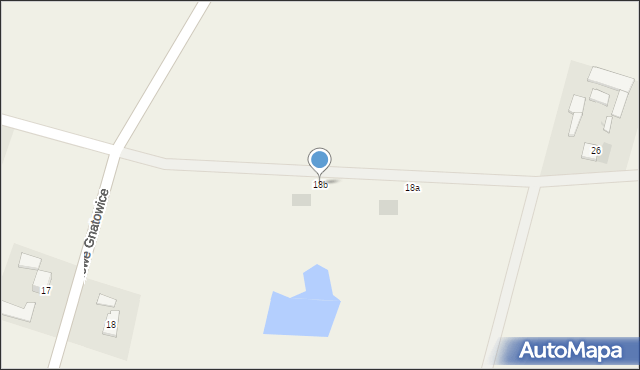 Nowe Gnatowice, Nowe Gnatowice, 18b, mapa Nowe Gnatowice