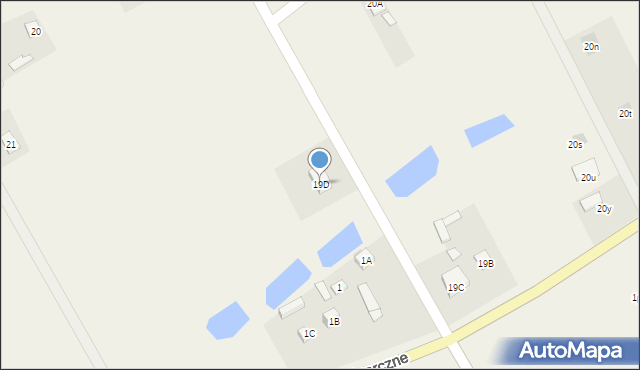 Nowe Gniewniewice, Nowe Gniewniewice, 19D, mapa Nowe Gniewniewice