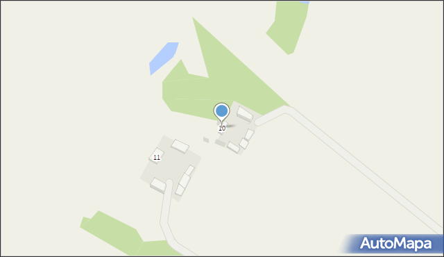 Nowe Grądy, Nowe Grądy, 10, mapa Nowe Grądy