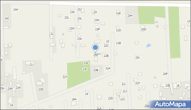 Nowe Grochale, Nowe Grochale, 23C, mapa Nowe Grochale