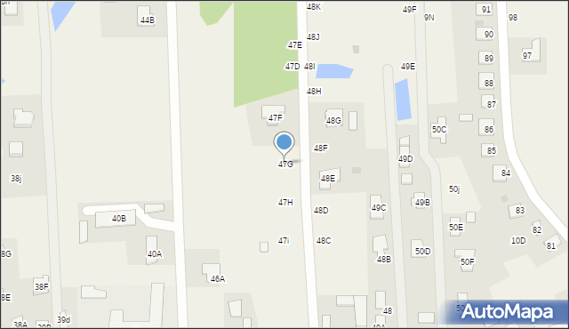 Nowe Grochale, Nowe Grochale, 47G, mapa Nowe Grochale