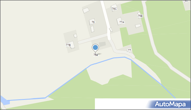 Nowe Grochale, Nowe Grochale, 76e, mapa Nowe Grochale