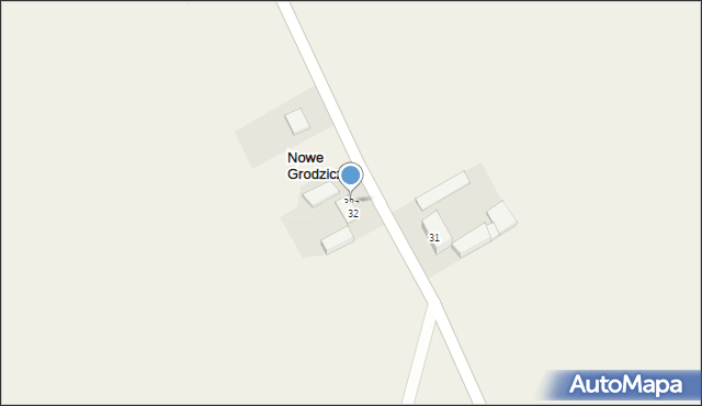 Nowe Grodziczno, Nowe Grodziczno, 32a, mapa Nowe Grodziczno