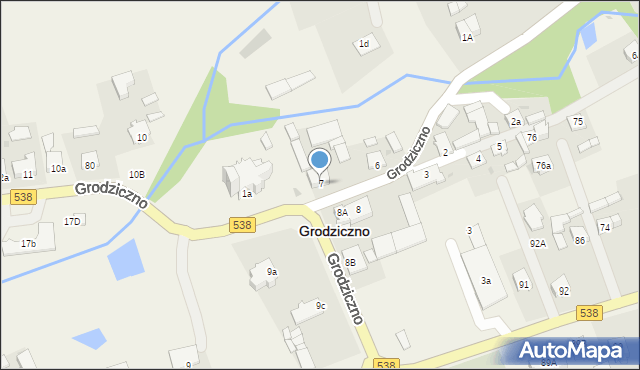 Nowe Grodziczno, Nowe Grodziczno, 7, mapa Nowe Grodziczno