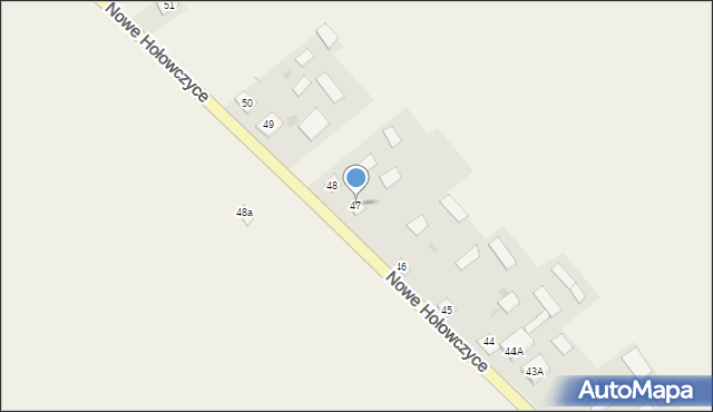 Nowe Hołowczyce, Nowe Hołowczyce, 47, mapa Nowe Hołowczyce