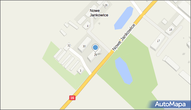 Nowe Jankowice, Nowe Jankowice, 29, mapa Nowe Jankowice