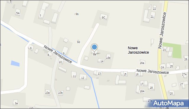 Nowe Jaroszowice, Nowe Jaroszowice, 9a, mapa Nowe Jaroszowice