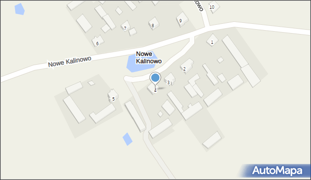 Nowe Kalinowo, Nowe Kalinowo, 4, mapa Nowe Kalinowo