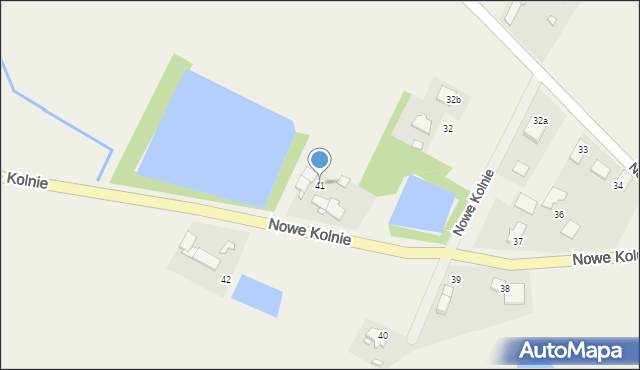 Nowe Kolnie, Nowe Kolnie, 41, mapa Nowe Kolnie