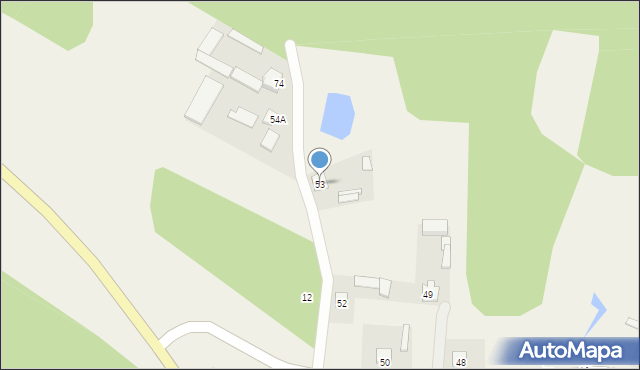 Nowe Komaszyce, Nowe Komaszyce, 53, mapa Nowe Komaszyce