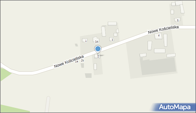 Nowe Kościeliska, Nowe Kościeliska, 2, mapa Nowe Kościeliska