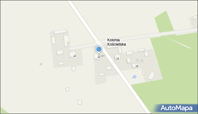 Nowe Kościeliska, Nowe Kościeliska, 41, mapa Nowe Kościeliska