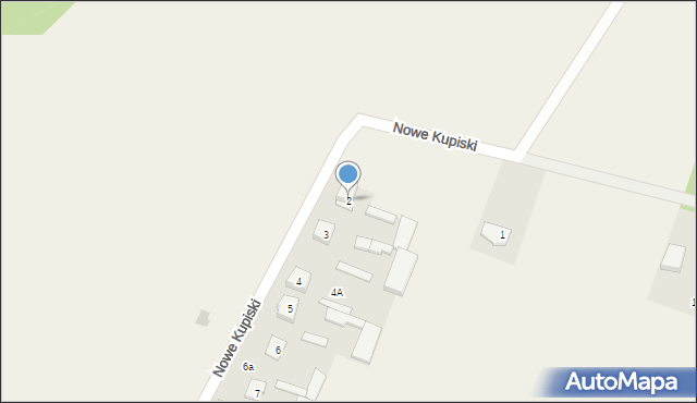 Nowe Kupiski, Nowe Kupiski, 2, mapa Nowe Kupiski