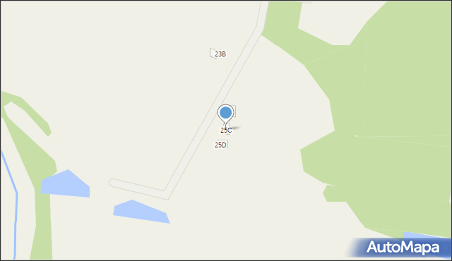 Nowe Łachy, Nowe Łachy, 25C, mapa Nowe Łachy