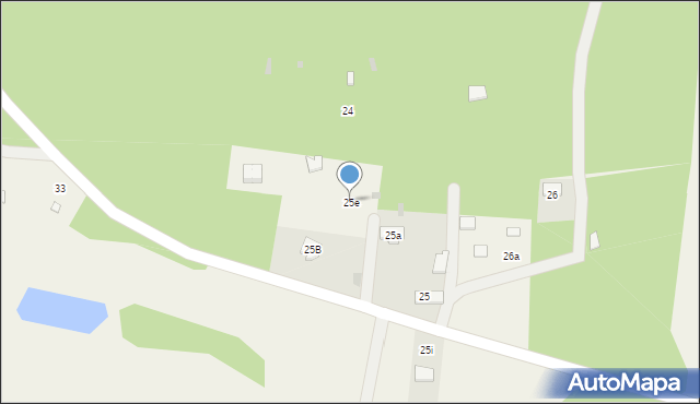 Nowe Łachy, Nowe Łachy, 25e, mapa Nowe Łachy