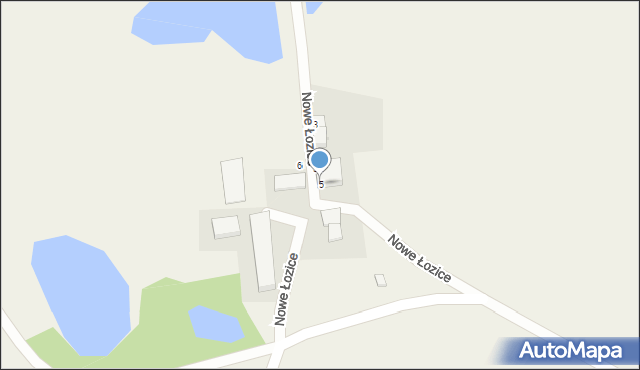 Nowe Łozice, Nowe Łozice, 5, mapa Nowe Łozice