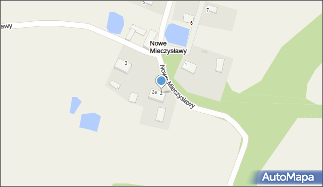 Nowe Mieczysławy, Nowe Mieczysławy, 2, mapa Nowe Mieczysławy