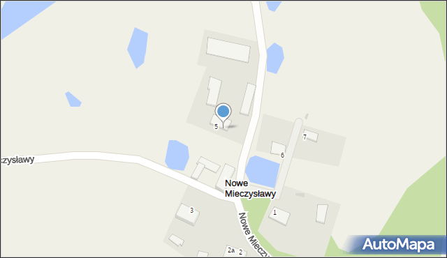 Nowe Mieczysławy, Nowe Mieczysławy, 5A, mapa Nowe Mieczysławy