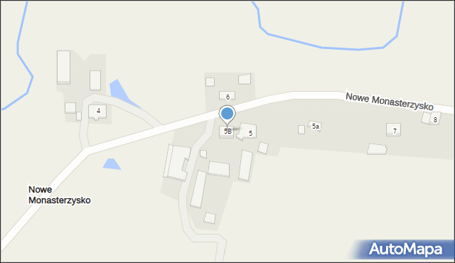 Nowe Monasterzysko, Nowe Monasterzysko, 5B, mapa Nowe Monasterzysko