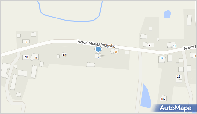 Nowe Monasterzysko, Nowe Monasterzysko, 7, mapa Nowe Monasterzysko