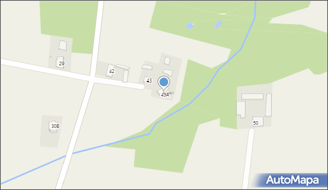 Nowe Mostki, Nowe Mostki, 43A, mapa Nowe Mostki