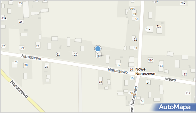Nowe Naruszewo, Nowe Naruszewo, 19, mapa Nowe Naruszewo