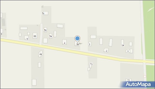 Nowe Naruszewo, Nowe Naruszewo, 3a, mapa Nowe Naruszewo
