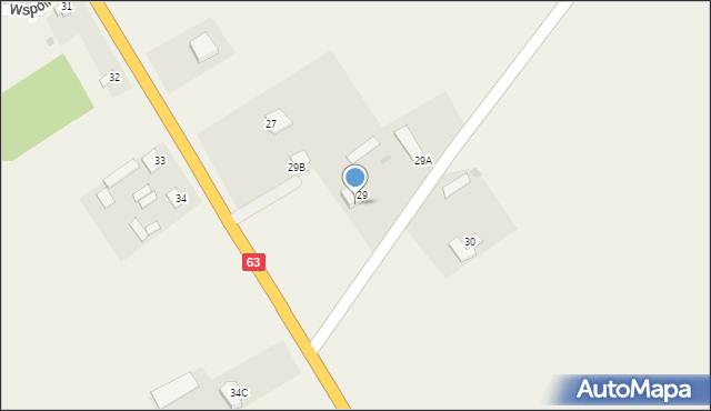 Nowe Okniny, Nowe Okniny, 29B, mapa Nowe Okniny