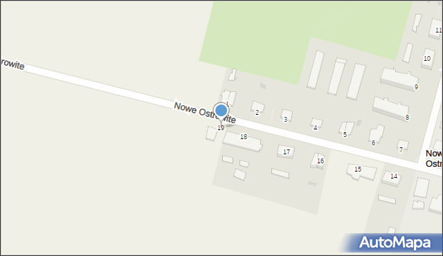 Nowe Ostrowite, Nowe Ostrowite, 19, mapa Nowe Ostrowite