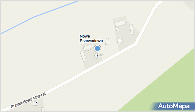 Nowe Przewodowo, Nowe Przewodowo, 6, mapa Nowe Przewodowo