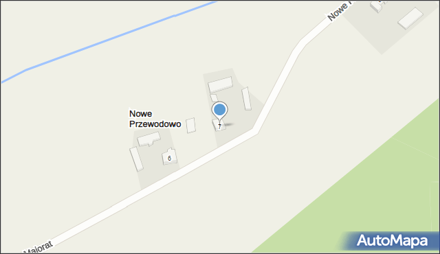 Nowe Przewodowo, Nowe Przewodowo, 7, mapa Nowe Przewodowo