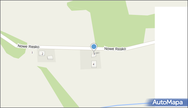 Nowe Resko, Nowe Resko, 3, mapa Nowe Resko