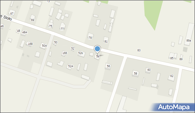 Nowe Sioło, Nowe Sioło, 54, mapa Nowe Sioło