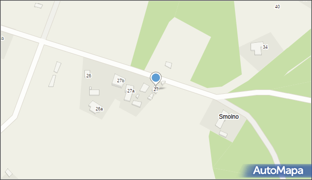 Nowe Smolno, Nowe Smolno, 27, mapa Nowe Smolno