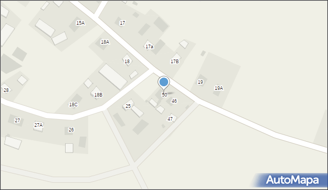 Nowe Świerczyny, Nowe Świerczyny, 50, mapa Nowe Świerczyny