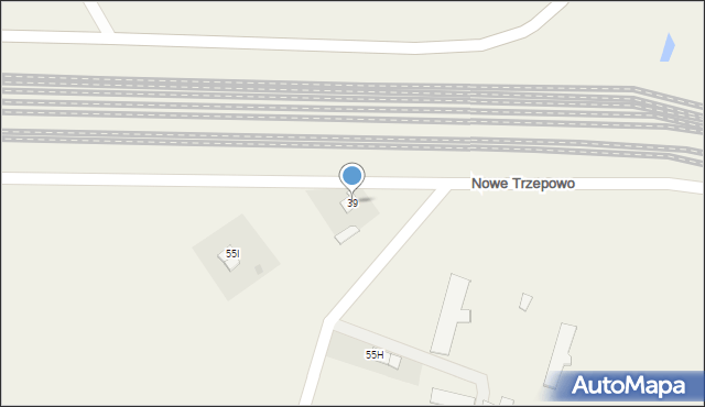 Nowe Trzepowo, Nowe Trzepowo, 39, mapa Nowe Trzepowo