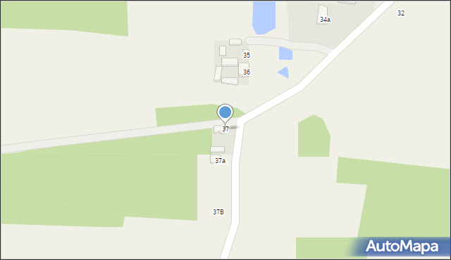 Nowe Wągry, Nowe Wągry, 37, mapa Nowe Wągry