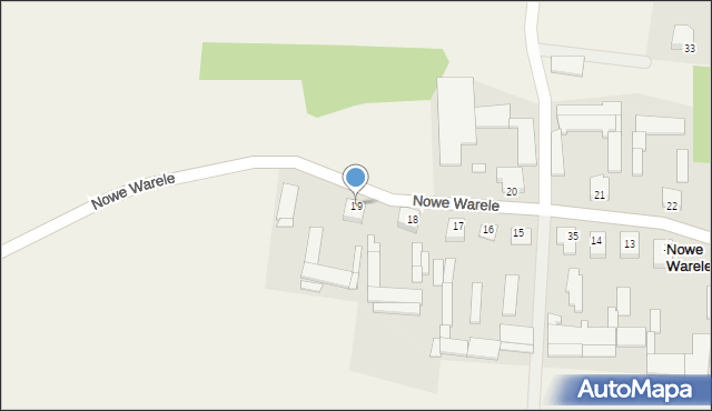 Nowe Warele, Nowe Warele, 19, mapa Nowe Warele