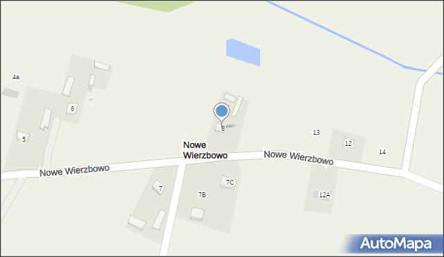 Nowe Wierzbowo, Nowe Wierzbowo, 8, mapa Nowe Wierzbowo