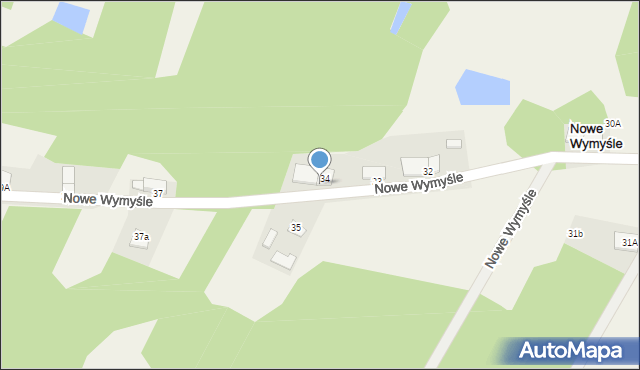 Nowe Wymyśle, Nowe Wymyśle, 36, mapa Nowe Wymyśle