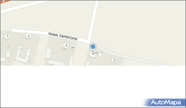 Nowe Zambrzyce, Nowe Zambrzyce, 6, mapa Nowe Zambrzyce