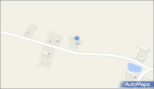 Nowe Zgagowo, Nowe Zgagowo, 23, mapa Nowe Zgagowo
